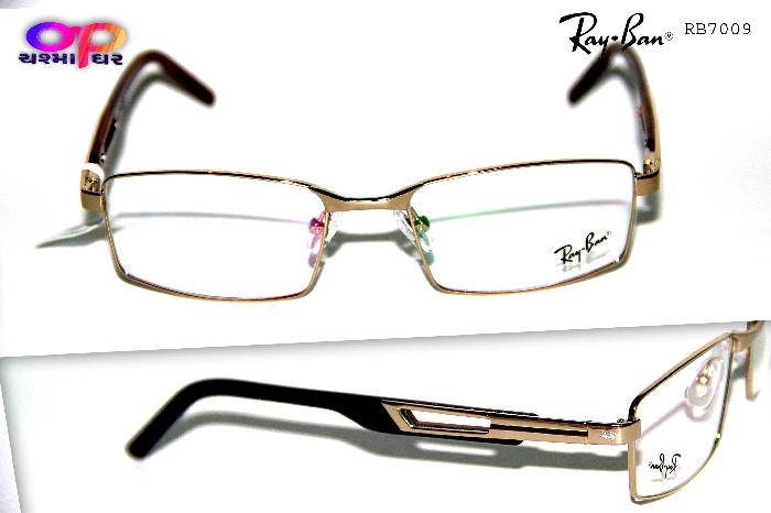 RayBan7009_GOLD